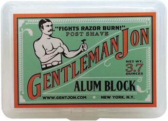 Alum Block  Gentleman Jon