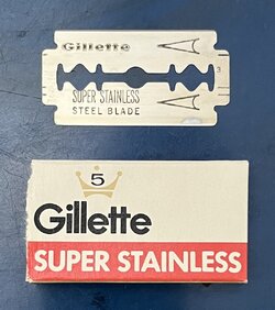 Gillette Super Stainless blade, made in Australia - 1.jpg