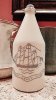 $Old Spice After Shave Bottle Series I  Wheaton Glass Plastic Stopper Ship Grand Turk Circa 1946-.JP