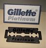 Gillette Platinum in cardboard