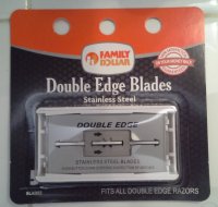 dollar general double edge razor blades