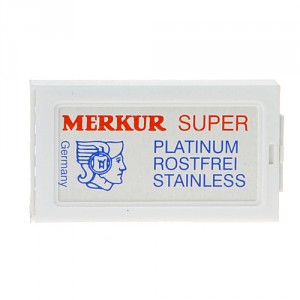 Merkur super double edge razor blade