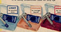 Gillette 1955 Color Advertisement for Three Super Speed Versions.jpg