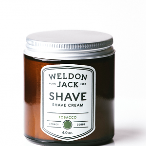 Weldon Jack Shave Cream - Tobacco