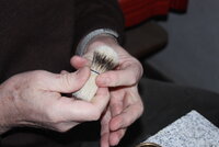 7. The final shaping is done carefully by hand.JPG