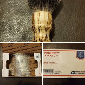 Graydog Custom "Rotten Wood" Maple Shaving Brush