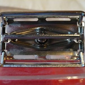 My Grandpa's Razor (Cleaned Up) Front Opened