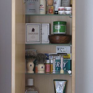 My Shave Cupboard 1