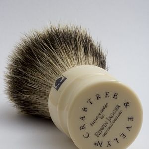 Crabtree & Evelyn Ivory Large Super Badger Brush