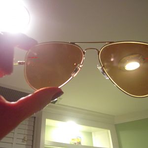 Ray Ban Aviator Left Lens