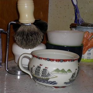 shave mug