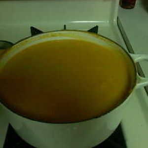 Butternut squash soup.