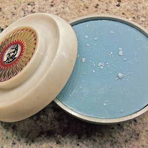 vintage corvette shaving soap