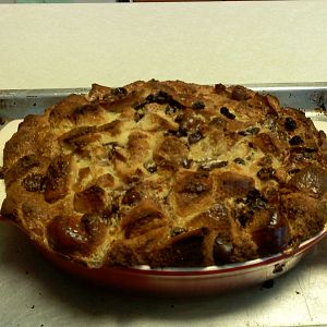 Bread pudding.