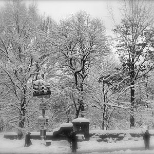 NYC - Central Park West & 86th St. After a Snowstorm