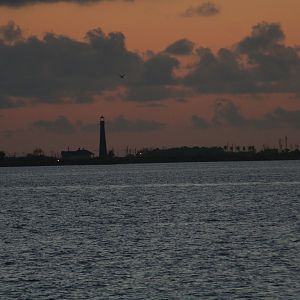 Lighthouse on Galveston Bay