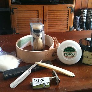 First Shaving setup