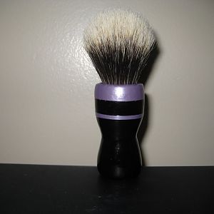 Soft Wood Purple Brush