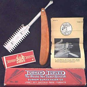 Durham - Duplex Razor, Box, Blades & Instructions!