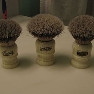 Shaving Brushes 1/1, 1/2, Duke 3