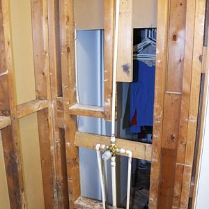 Renovation - New Shower Plumbing