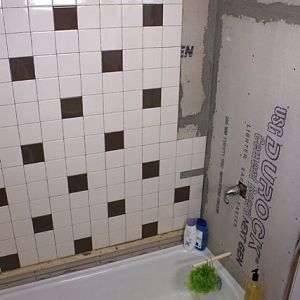 Tiles started