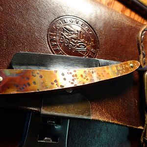 Heat treated copper scales