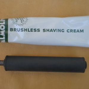 Bonds Silencer and shaving cream tube