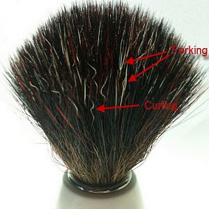 Muhle Black Fibres Synthetic Brush