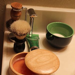 My Shaving Supplies