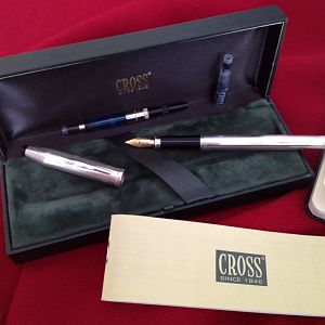 Cross model "Metal" 925 silver