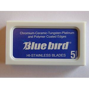Bluebird razor blades