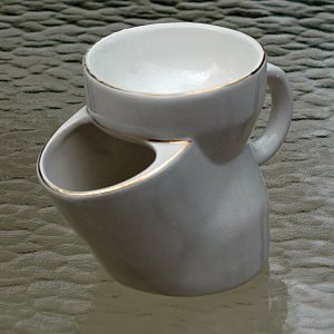old mug for auction