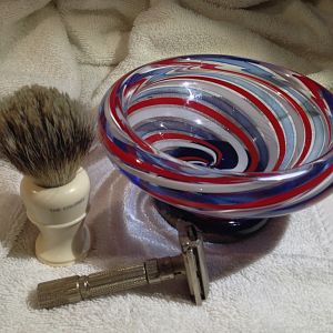 first time pictures of shaving gear