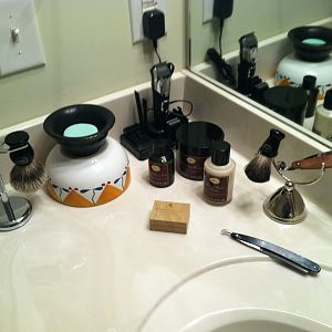 My Shaving Corner