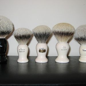 Real brushes