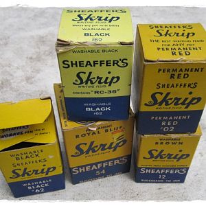 Vintage Sheaffer Skrip ink