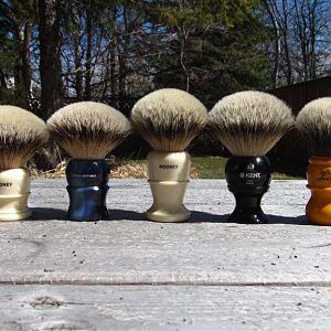 Magnificent Seven Rotation Brushes