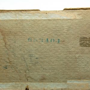 1906 Gillette Script Single Ring Set With Shipper - 7
