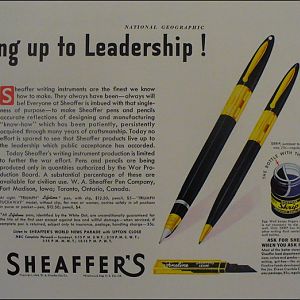 sheaffer triumph ad