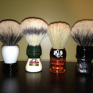 New brushes from WolfWhiskere