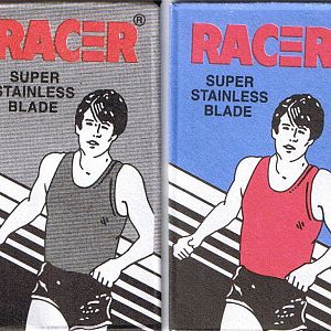 Racer blade wrappers