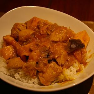 Martinique Coconut Chicken Curry with Mango