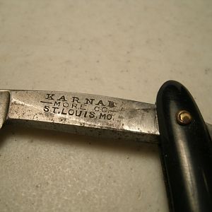 Vintage Karnak Straight Razor