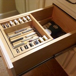 Razor Box Drawer and Cabinet Facelift