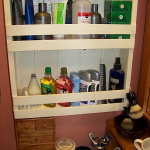 Shave den and collection