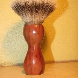 cypress wood --premium  silvertip badger knot 26 mm