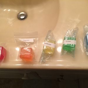Shaving Yeti Soap Samples