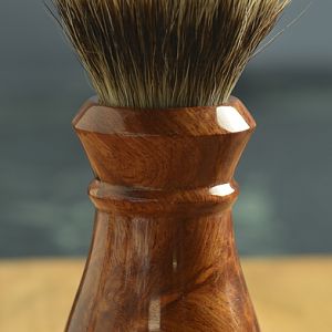 My Custom Amboyna Brush