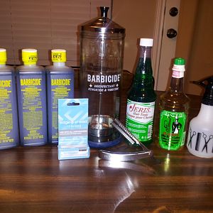 Barbiside Jar and Supplies